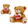Osito 42cm con corazón globos love - San Valentín