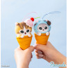 Mofusand Ice Cream Meow Mint S - Gatito en Helado Azul