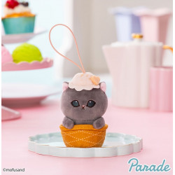 Mofusand Ice Cream Grey S - Gatito en Helado gris