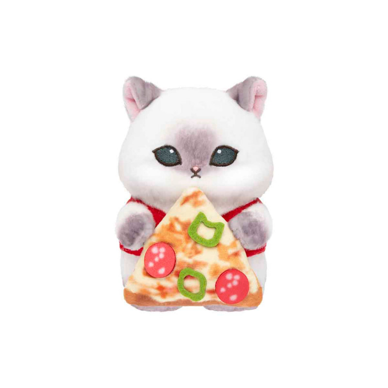 Mofusand Pizza Meow S - gatito con pizza