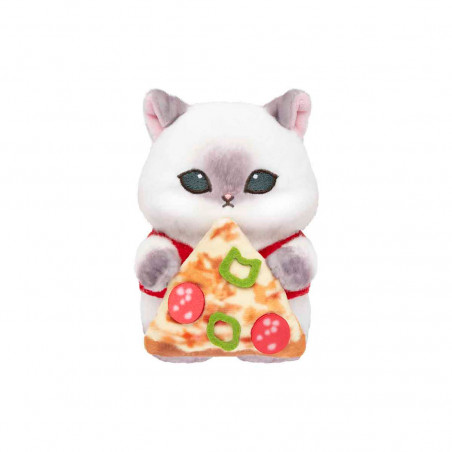Mofusand Pizza Meow S - gatito con pizza