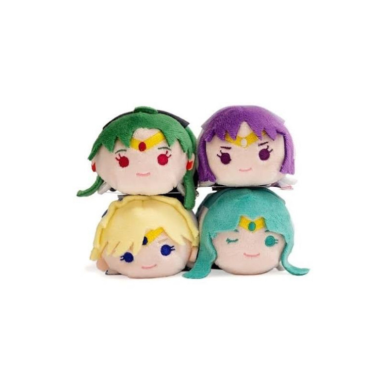 Pack 4 Outer Senshi Sailor Moon: Sailor Uranus, Neptune, Pluto, Saturn - Sailor Moon Otedama 30 aniversario