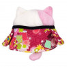 Kimono Neko Dango - gatito rosa con tela de kimono