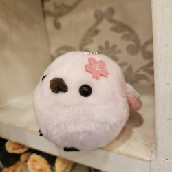 Sakura Shima Enaga - llavero pájaro Japonés