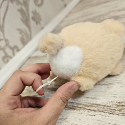 Akita mueve la colita! - Perrito Akita Inu con cola giratoria