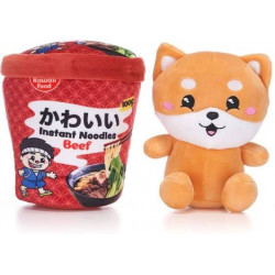 Ramen Kawaii 20cm. - Ajolote, perro shiba, perezoso, pingüino