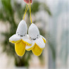Kawaii Banana Keyring - Llavero Plátano