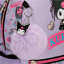 Mochila Retropop Kuromi 38cm adaptable