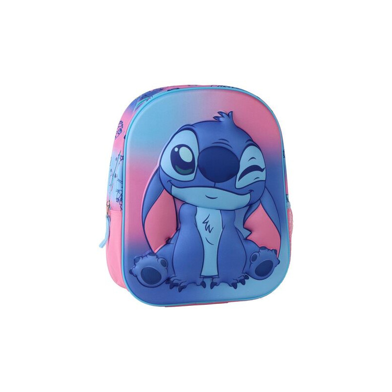Mochila 3D Stitch Disney 30cm