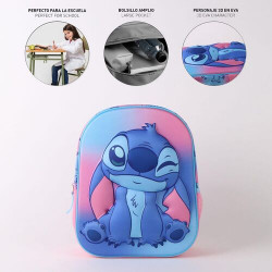 Mochila 3D Stitch Disney 30cm