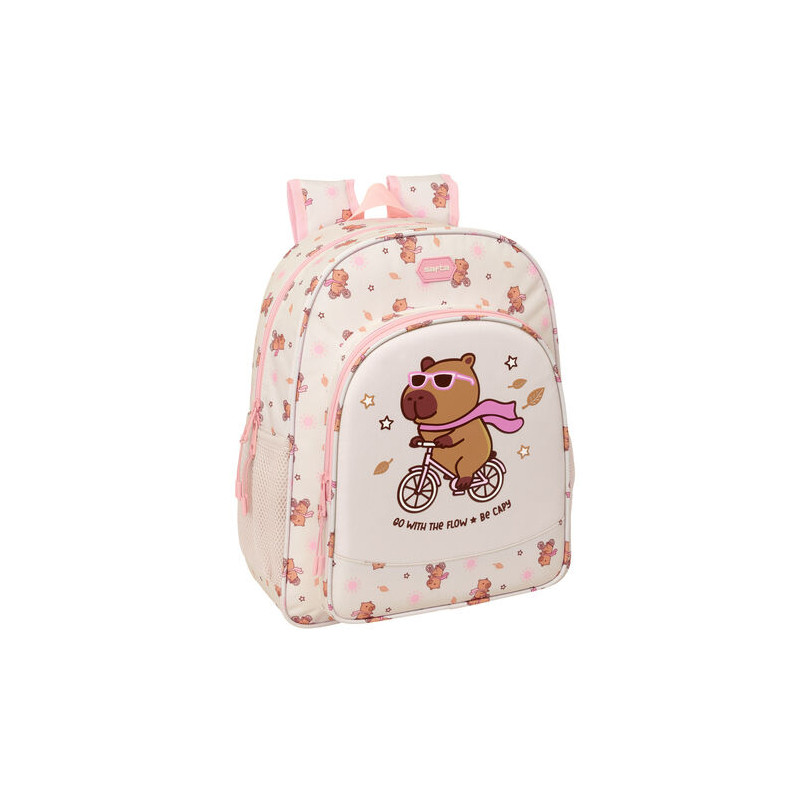 Mochila Capibara 38cm adaptable