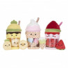 Kawaii Milkshake con mini peluches en su interior