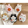 Gatitos y Conejitos de la Fortuna - llavero