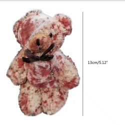 Bloody Teddy - llavero osito halloween