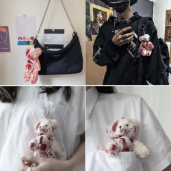 Bloody Teddy - llavero osito halloween