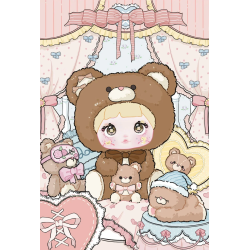 Nommi 35cm. Good Night Bear 400% - blind box - caja sorpresa