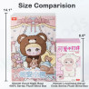 Nommi 35cm. Good Night Bear 400% - blind box - caja sorpresa
