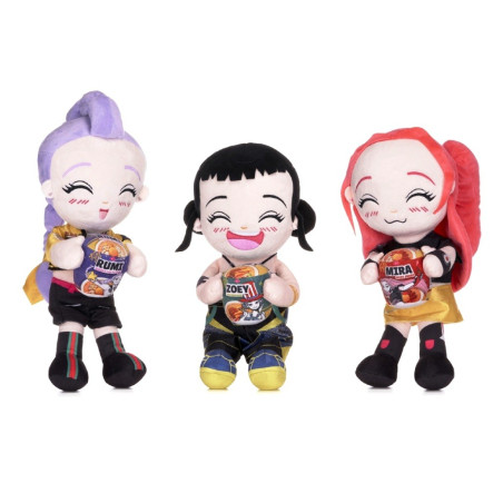 K-pop Demon Hunters Ramen 30cm - Rumi, Zoey y Mira